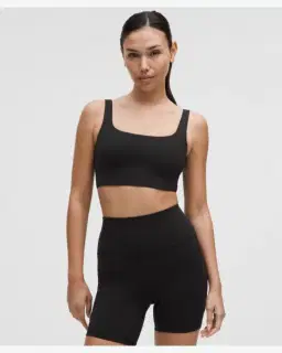 Lululemon Sujetador Bend This Con Escote Cuadrado Soporte Ligero, Copas A-C Mujer – 1/5