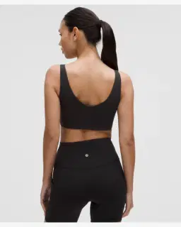 Lululemon Sujetador Bend This Con Escote Cuadrado Soporte Ligero, Copas A-C Mujer – 2/5