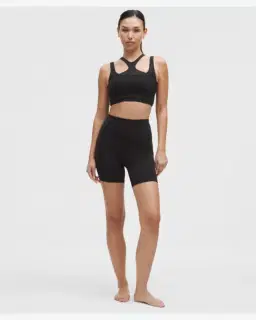 Lululemon Sujetador Bend This Con Escote Cuadrado Soporte Ligero, Copas A-C Mujer – 3/5