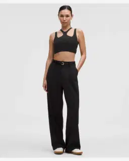 Lululemon Sujetador Bend This Con Escote Cuadrado Soporte Ligero, Copas A-C Mujer – 4/5