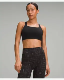 Lululemon Sujetador de Entrenamiento con Escote Cuadrado en Ultralu Soporte Medio, Copas D/DD Mujer – 1/5