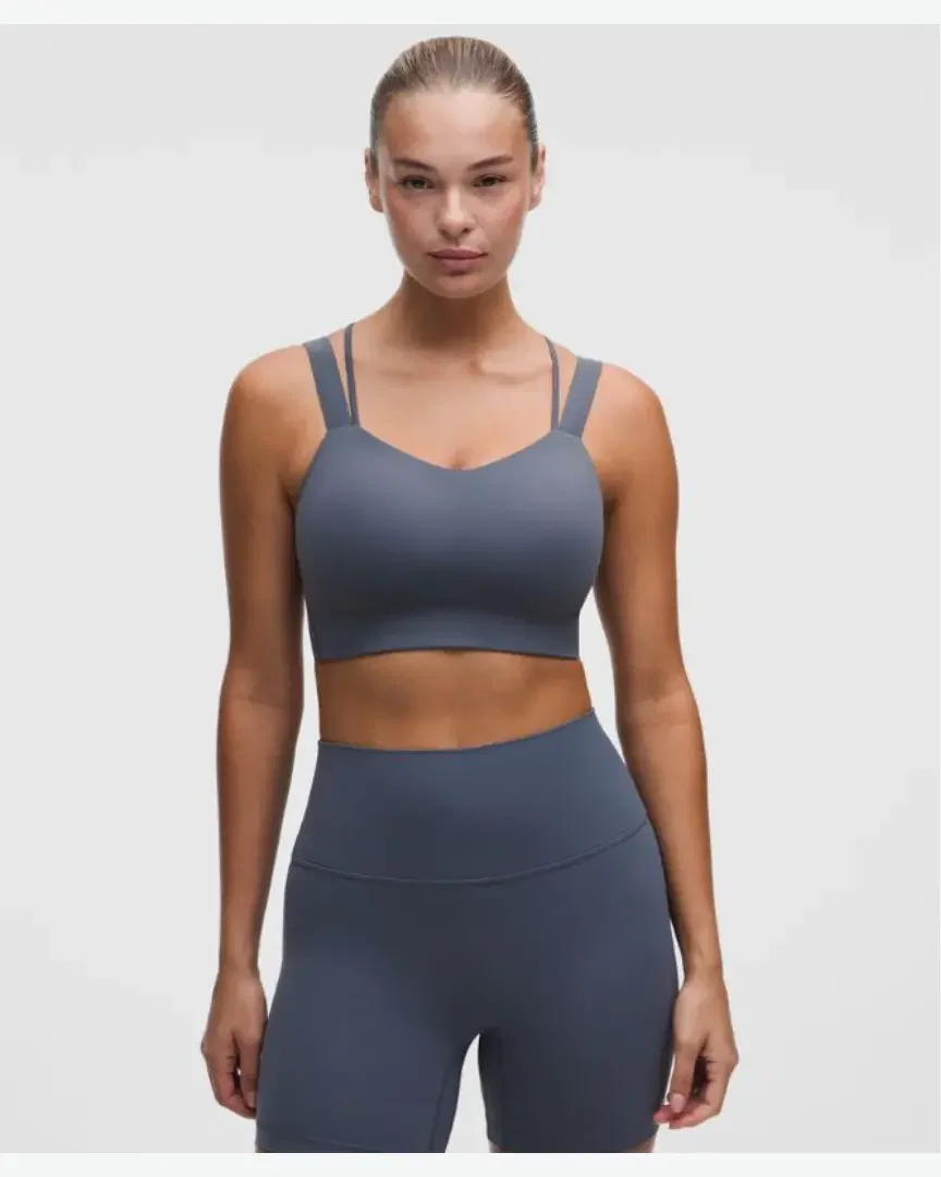 Lululemon Sujetador Long Like A Cloud Soporte Ligero, Copas D Dd Mujer