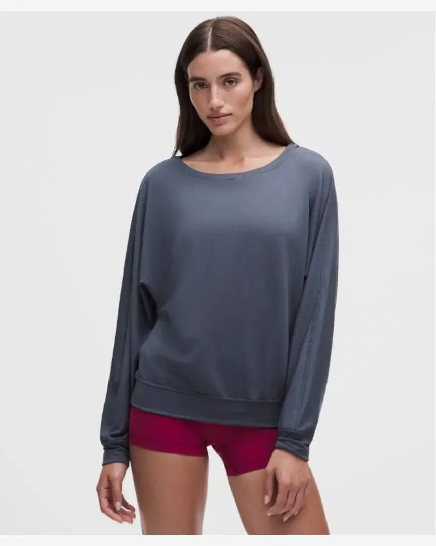 Lululemon Sudadera Becalm Oversize Mujer