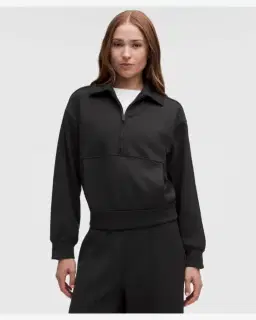 Lululemon Sudadera Casual Media Cremallera Con Cuello En Smooth Spacer Mujer – 2/5
