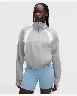 Lululemon Sudadera Demi-Zip Casual Scuba Colourblock Mujer – 1/5