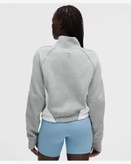 Lululemon Sudadera Demi-Zip Casual Scuba Colourblock Mujer – 3/5