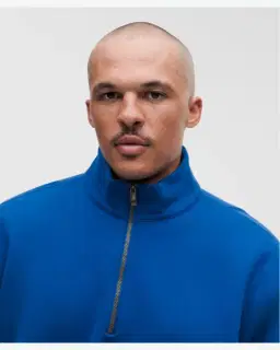 Lululemon Sudadera Demi-Zip Steady State En Superloft Hombre – 4/5