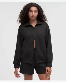 Lululemon Sudadera con Cremallera Oversize en Smooth Spacer Mujer – 1/5
