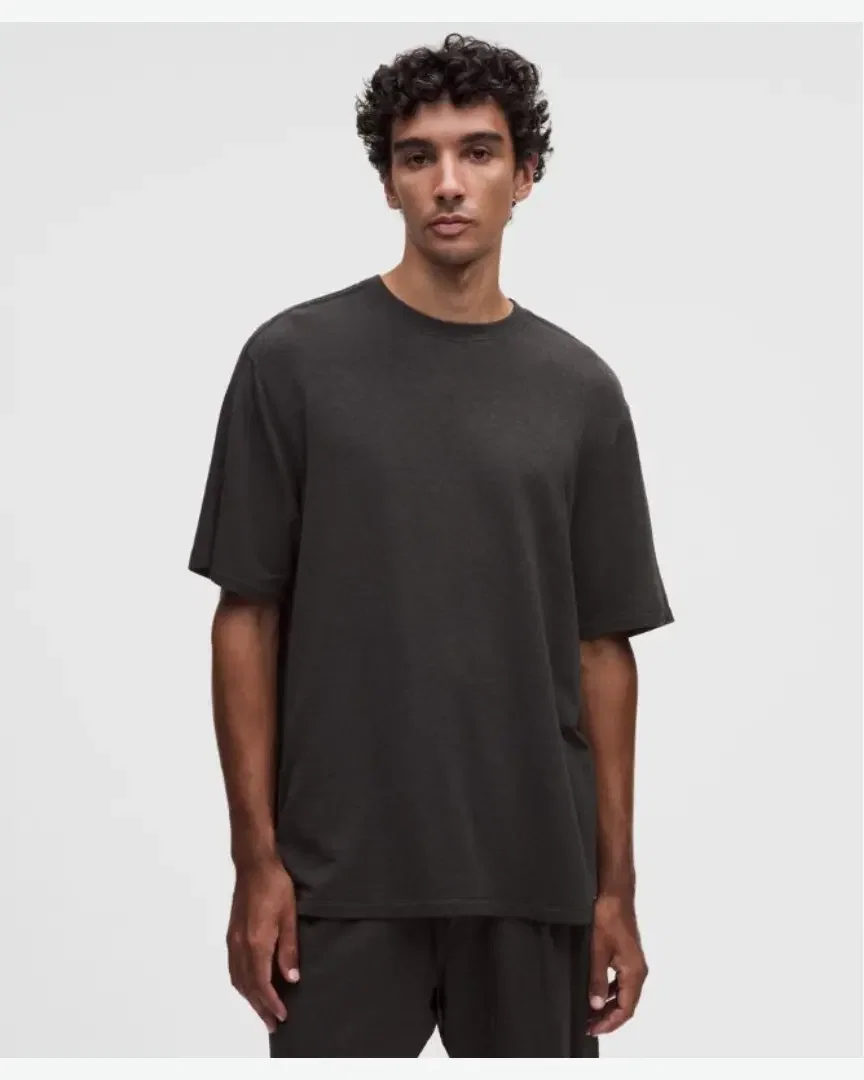 Lululemon Camiseta Becalm Corte Holgado Hombre