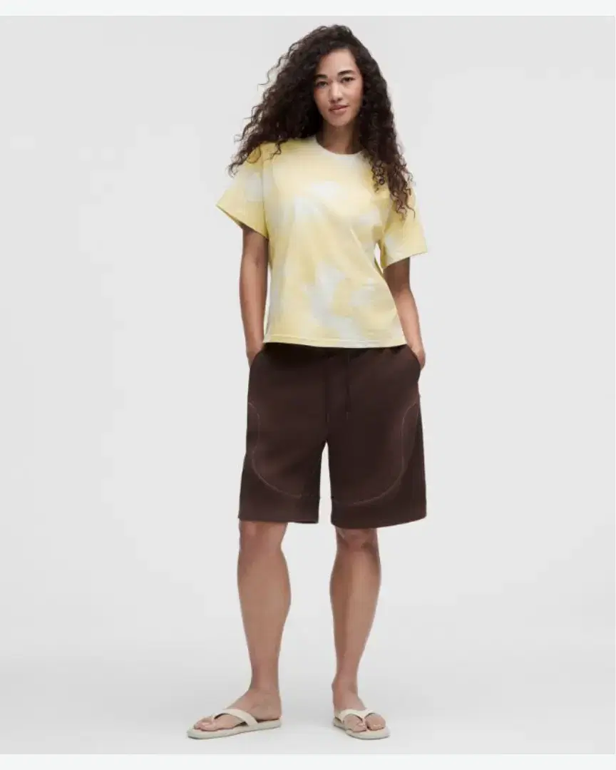 Lululemon Camiseta Clásica Impresa De Algodón Colección Slnsh W - LW3KG4S_076712 (1) au meilleur prix !