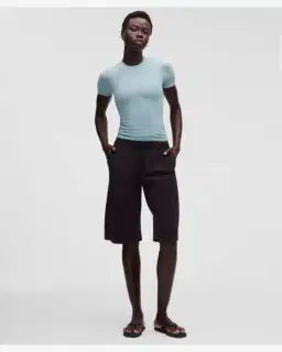 Camiseta Lululemon Cuello Redondo Wundermost Longitud Cadera En Ultra-Soft Nulu Mujer – 2/5