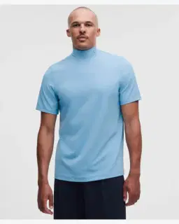 Lululemon Camiseta Corte Slim De Piqué Con Cuello Alto Hombre – 1/5