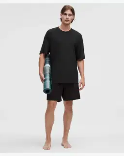 Lululemon Camiseta De Yoga Cepillada Con Cuello Redondo Hombre – 2/5