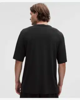 Lululemon Camiseta De Yoga Cepillada Con Cuello Redondo Hombre – 3/5