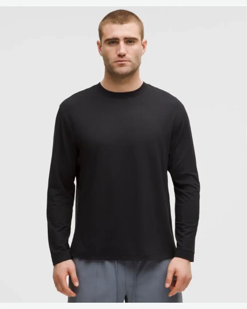 Lululemon Camiseta de Entrenamiento Easyset de Manga Larga Hombre