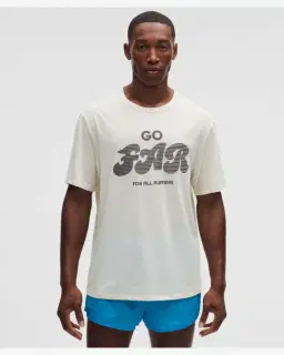 Lululemon Camiseta Mile Maker En Malla Run Graphic Hombre – 1/5