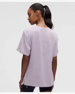 Lululemon Camiseta Swiftly Relaxed Longitud Cadera Logo Mujer – 3/5