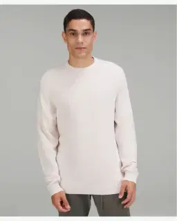 Lululemon Suéter de Cuello Redondo de Ajuste Clásico de Tejido Texturizado Hombre – 1/5