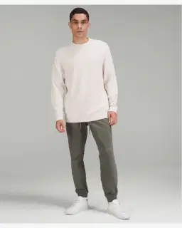 Lululemon Suéter de Cuello Redondo de Ajuste Clásico de Tejido Texturizado Hombre – 2/5