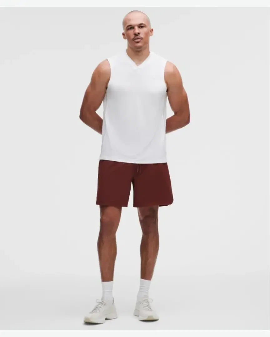 Lululemon Short de Tenis Texturizado Swift 7" Hombre