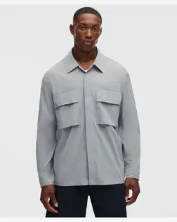 Lululemon Camisa de Cuello Largo Unshaken Hombre – 2/5