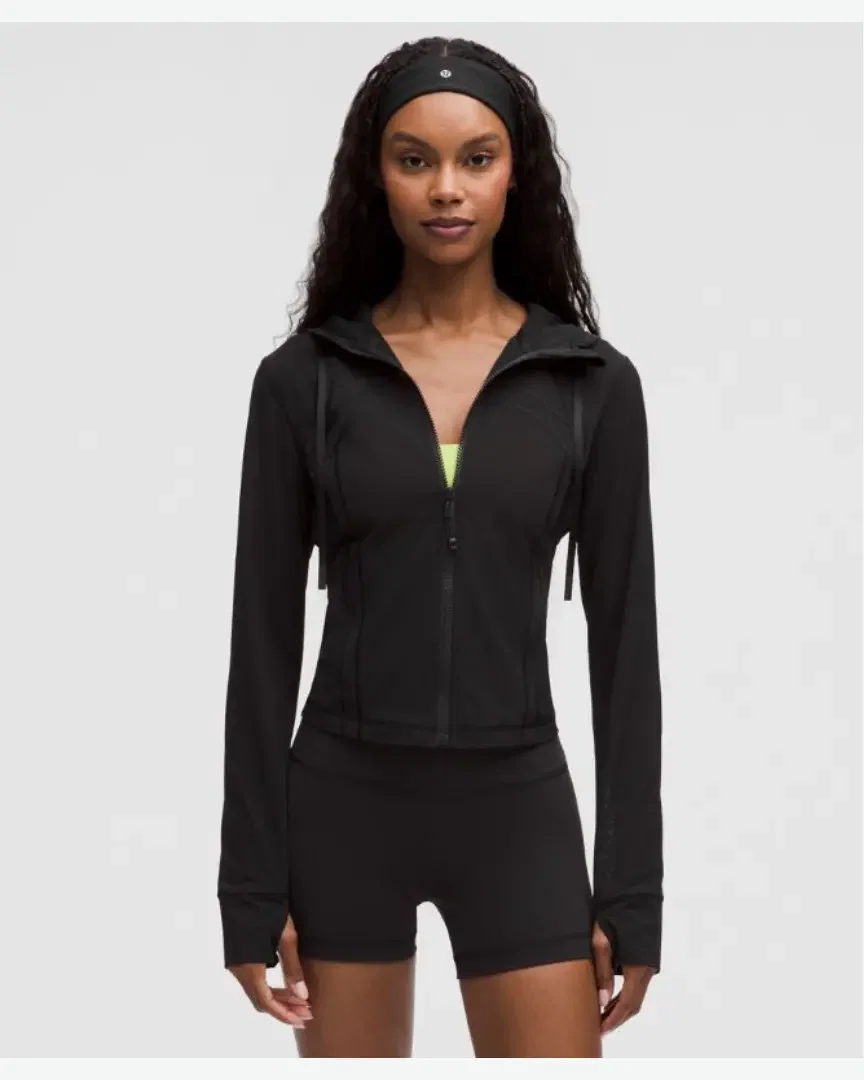 Lululemon Chaqueta Con Capucha Define De Tejido Longitud Caderas W