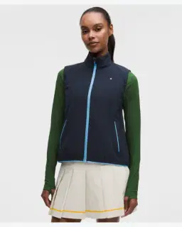 Lululemon Chaleco De Golf Sin Mangas Ligero Con Cuello Alto Gráfico Mujer – 1/5