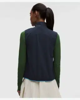 Lululemon Chaleco De Golf Sin Mangas Ligero Con Cuello Alto Gráfico Mujer – 3/5
