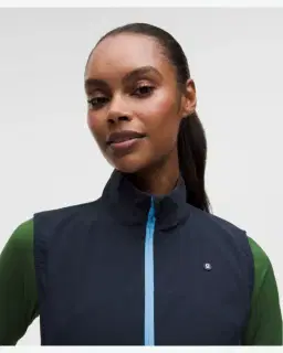 Lululemon Chaleco De Golf Sin Mangas Ligero Con Cuello Alto Gráfico Mujer – 4/5