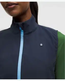 Lululemon Chaleco De Golf Sin Mangas Ligero Con Cuello Alto Gráfico Mujer – 5/5