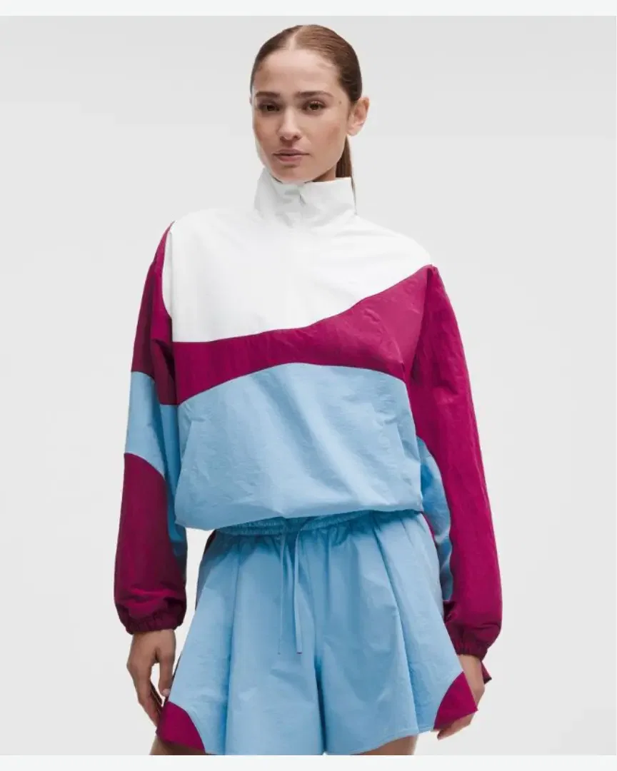Lululemon Chaqueta De Tenis Media Con Cremallera Para Poner W