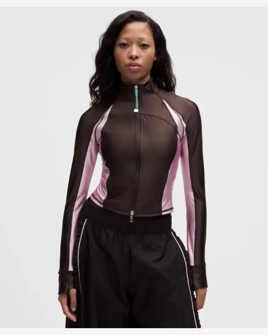 Lululemon Chaqueta Define Ganni X Con Volantes Mujer