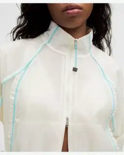 Lululemon Chaqueta Ganni X Texturada Con Volantes Mujer – 5/5