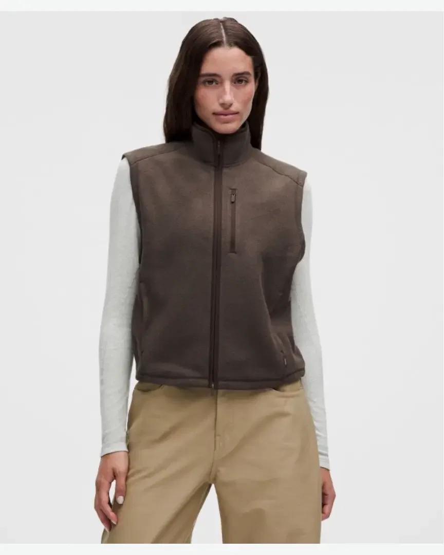 Lululemon Chaqueta Polar Sin Mangas Polartec 200 Series W