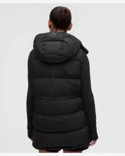 Lululemon Chaleco Wunder Puff Sin Mangas Media Largo De Plumas 600 Cuin Mujer – 3/5