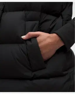 Lululemon Chaleco Wunder Puff Sin Mangas Media Largo De Plumas 600 Cuin Mujer – 5/5