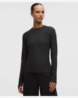 Lululemon Waffle-Knit Crewneck Base Layer Mujer – 1/5