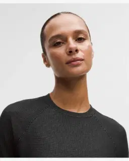 Lululemon Waffle-Knit Crewneck Base Layer Mujer – 4/5