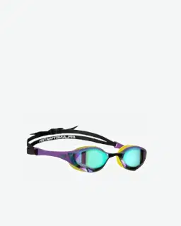 Gafas de natación lentes espejados Arena Cobra Edge Swipe Mirror Emerald Plum Cyber Hombre – 1/5