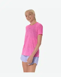 Camiseta de manga corta Asics Metarun Pattern Mujer – 3/6