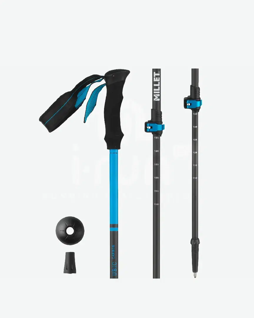 Bastones de marcha Millet Ubic Carbon Pair - Unisex (20) au meilleur prix !