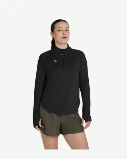 Nagino Run 1/4 Zip Ls Top Mujer – 1/8
