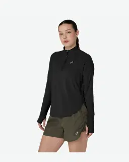 Nagino Run 1/4 Zip Ls Top Mujer – 3/8