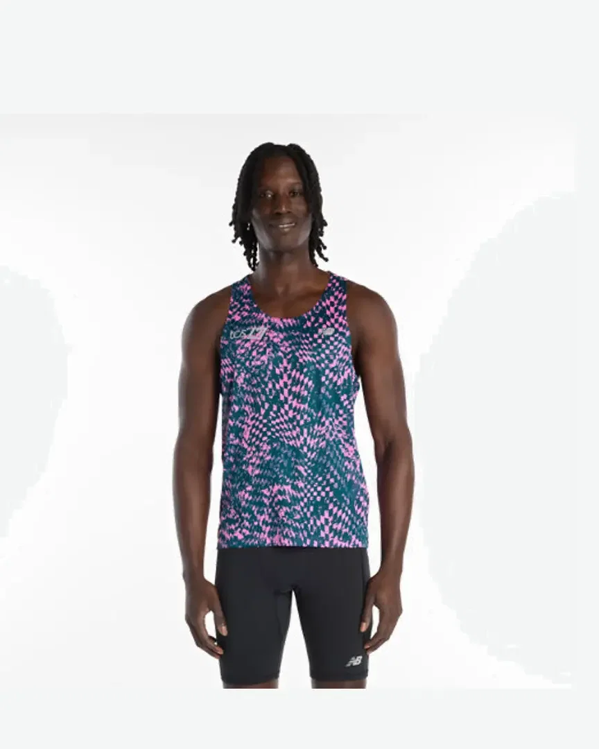 New Balance Edición Londres Rc Essential Printed Singlet M