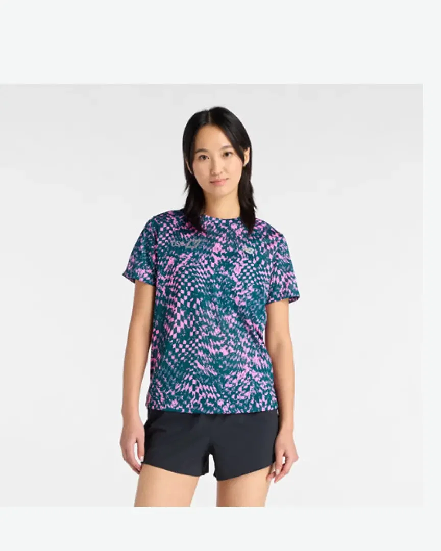 Camiseta impresa esencial Rc edición Londres New Balance Mujer
