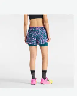New Balance London Edition Rc Printed 2-en-1 Short de 3" Mujer – 4/6