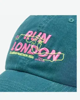 Gorra de algodón New Balance London Marathon de 6 paneles Unisex – 4/5