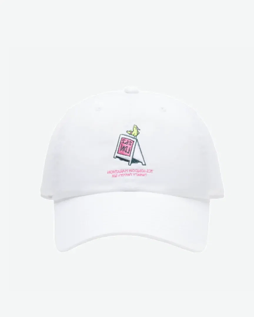 Gorra de algodón New Balance London Marathon de 6 paneles Unisex