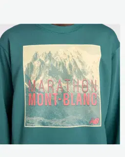 Nueva Balance Maratón del Mont Blanc Atletismo Crew de French Terry Hombre – 6/6