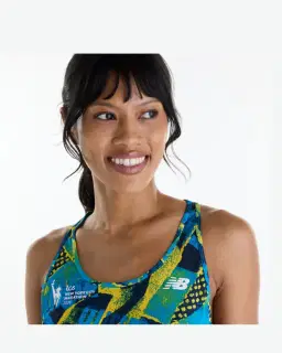 New Balance Nycarathon Rc Essential Printed Tank, Poliéster Tricot, Talla Mujer – 3/6